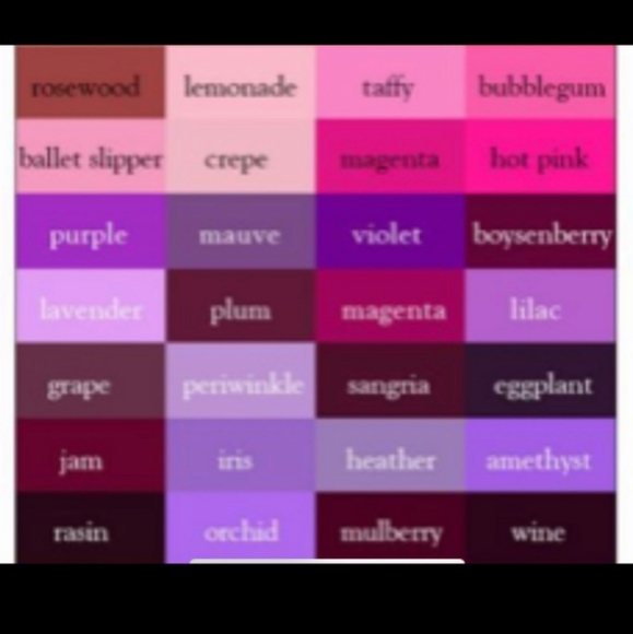 Color chart - Picture 5 of 8